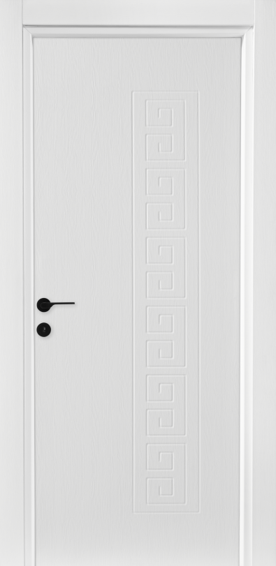 Half Rug Textured White